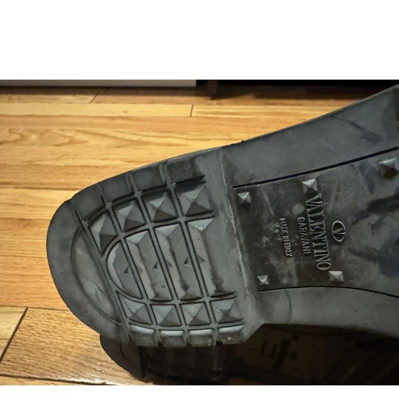 VLTN Valentino 8.5 38.5. Black combat boots. Worn 4 times. - Picture 5 of 5